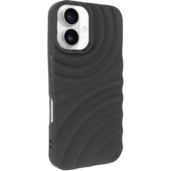 Чохол TPU MonoWave для Apple iPhone 16 (6.1") Light Green Black