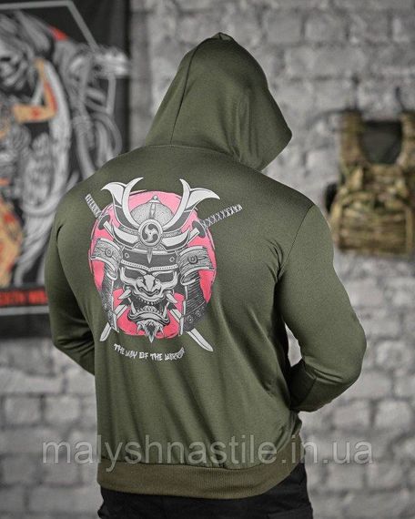 Худи warrior олива ДЛ6437