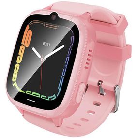 Дитячий cмарт-годинник Hoco Y106 4G with call function Pink