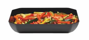 Восьмикутне блюдо 25,4х30,5х5 см Cambro, Черный, 2,8 л