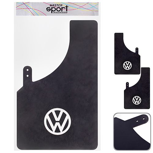Бризковики "Sport Master" XXL 280*440 VW універсальні гумові (2 шт.) (11076) | Зображення 4