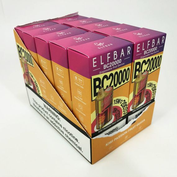Elf Bar BC20000 смак Ківі Маракуйя Гуава (Kiwi Passion Fruit Guava) | Зображення 3