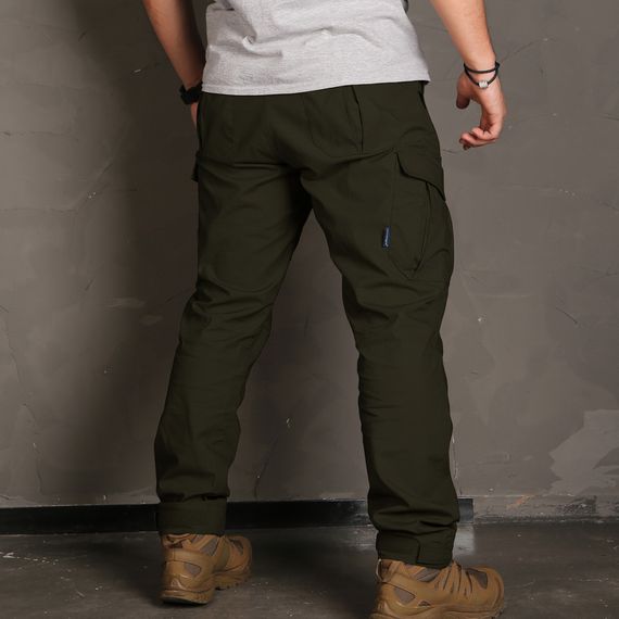 Тактичні штани Emerson Ergonomic Fit Long Олива 34 | Зображення 1