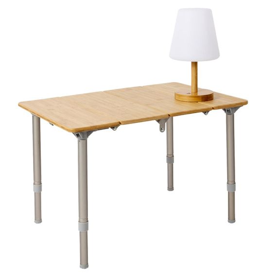 Ліхтар кемпінговий Bo-Camp Cambridge Rechargeable 200 Lumen Bamboo/White (5818792) | Зображення 3