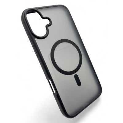 Чехол для мобильного телефона BeCover Metal Buttons Case (MagSafe) для Apple iPhone 16 Black (712090) | Зображення 1