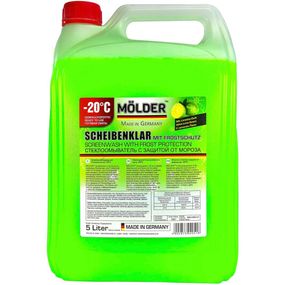MOLDER SCHEIBENKLAR SCREENWASH WITH FROST PROTECTION зимовий омивач скла LIME 5л. -20°C MD-20C-51