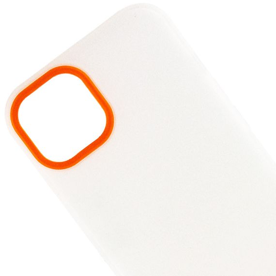 Чохол TPU+PC Bichromatic для Apple iPhone 13 (6.1") Matte / Orange | Зображення 1