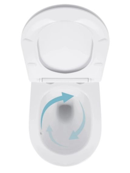 Набір Qtap Nest 4 в 1 підвісний унітаз Jay Ultra Quiet 520x360x320 + комплект інсталяції QT07335175W48189 | Зображення 3