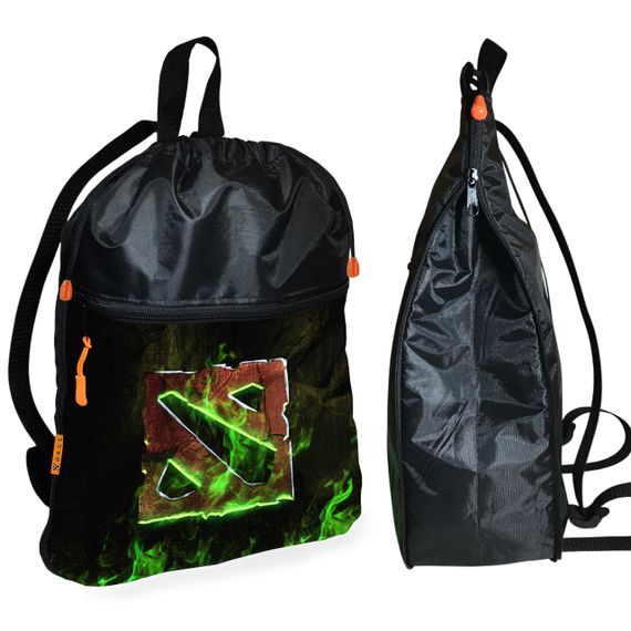 Школьный рюкзак детский Dota 2 + Сумка для обуви спортивной формы рюкзак-мешок  для мальчика (01690) | Зображення 1