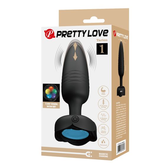 Анальний стимулятор із вібрацією PRETTY LOVE — Tarion 1, BI-040181 Sex Aura | Зображення 7