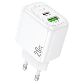 СЗУ Hoco CS54A Surplus PD20W+QC3.0 (1USB-A/1C) White