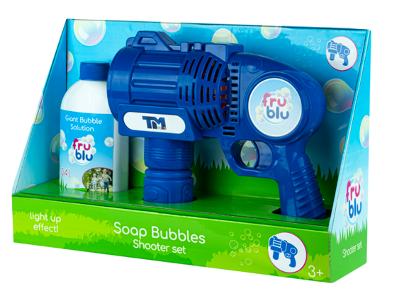 Мильні бульбашки FRU BLU Мегабластер з розчином 0.4 л. (світловими ефектами) | Зображення 1