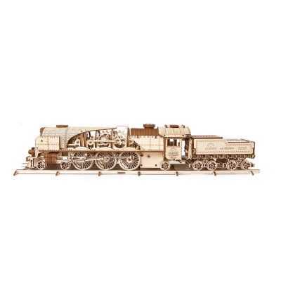 Конструктор Ugears Локомотив з тендером V-Експрес (70058) | Зображення 8
