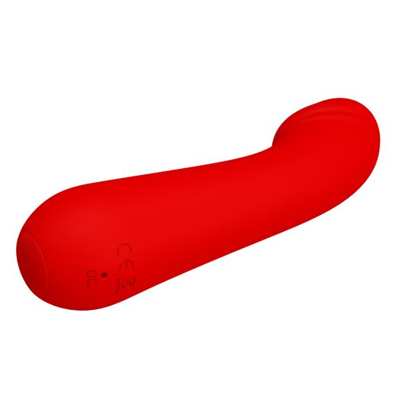 Вибратор для точки G Pretty Love Cetus красный, 15 х 3.5 см Sex Aura | Зображення 7