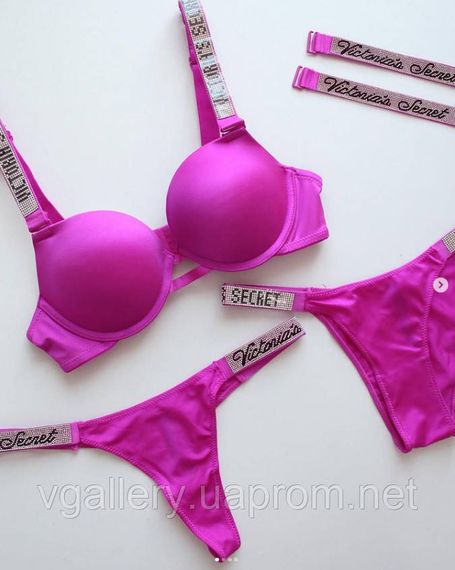 Жіночий Купальник - комплект Victoria`s Secret зі стразами, Жіночий купальник Вікторія Сикрет Преміум Якості