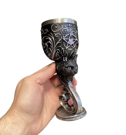 Бокал для вина 3D Кот