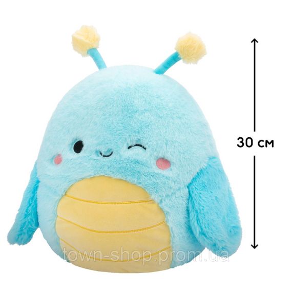 Мягкая игрушка Squishmallows – Кузнечик Джайлс (30 cm) | Зображення 1