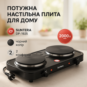 Кухонная електрическая плита, Настольная мощная плита, Удобная для кухни Мини-плита для дома NI-73