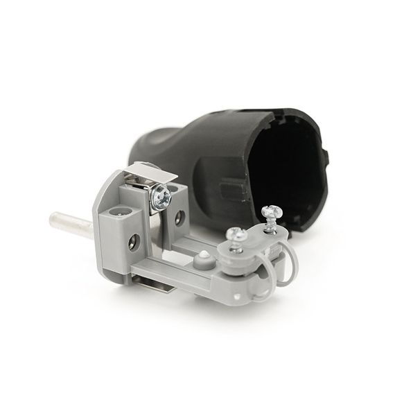 Вилка с заземлением 10/16А 250V A712B, Black, Q35 | Зображення 2
