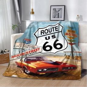 Плед 3D Route US 66 10626 160х200 см