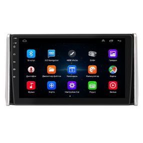 Штатна магнітола Lesko для Toyota RAV4 V (XA50) 2018-н.в. екран 10" 1/16Gb Wi-Fi GPS Base Тойота