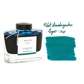 Элитные чернила для перьевых ручек Pilot Iroshizuku Ink 50мл, зеленый (syo-ro/роса на сосновом дереве)