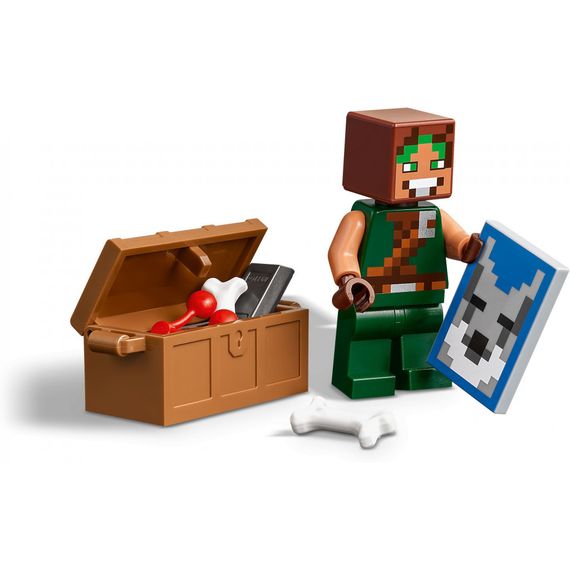 Конструктор LEGO Minecraft Вовк із Цитаделі (21261) | Зображення 6