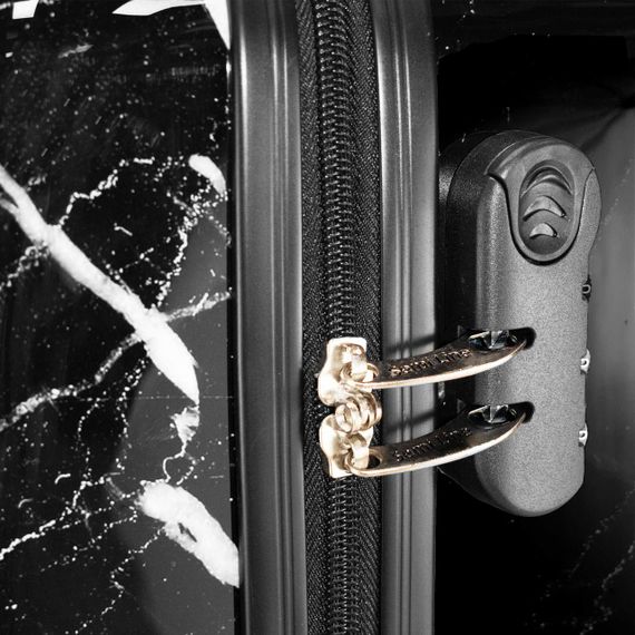 Валіза Semi Line 20" (S) Black Marble (T5730-1) | Зображення 6
