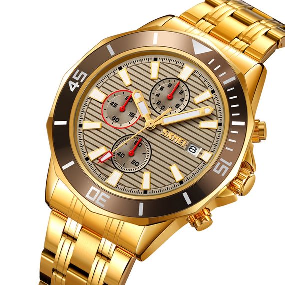 Skmei 9335GDGY Gold-Grey | Зображення 1