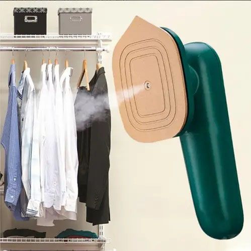 Портативна дорожня праска, праска міні дорожня з парою Mini Dry Iron with WC-668 Spray FZ-688 | Зображення 9