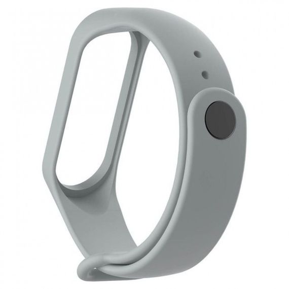 Ремінець Silicone Xiaomi Mi Band 3/4 gray