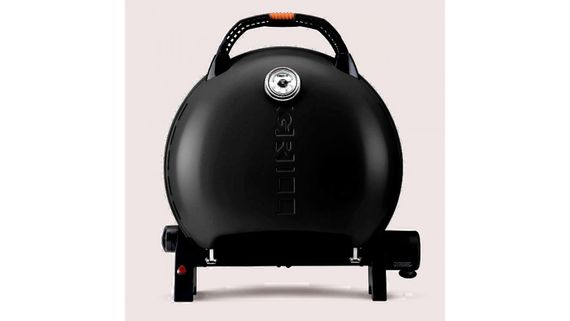 КОМПЛЕКТ Портативний переносний газовий гриль O-GRILL 600T, чорний + шланг в подарунок! Код: 011677 | Зображення 1