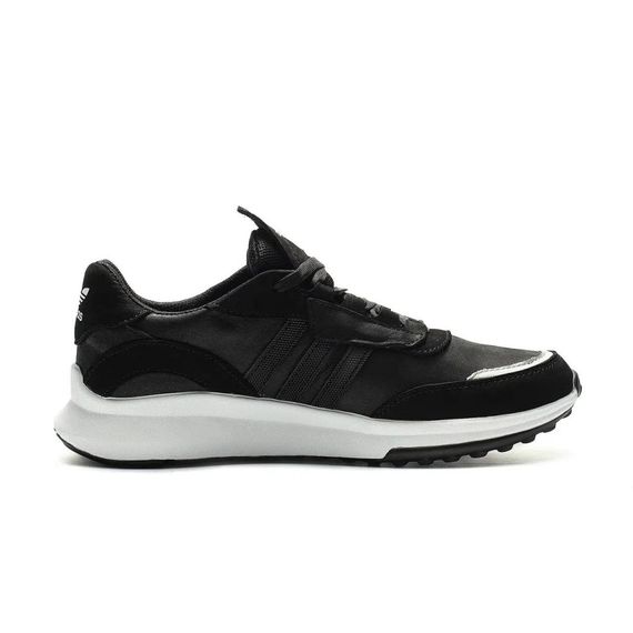 Кросівки шкіряні  Adidas колір чорний, білий | Зображення 2