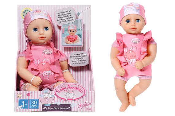 Лялька MY FIRST BATH ANNABELL – ЧУДОВЕ КУПАННЯ (30 см) 707227