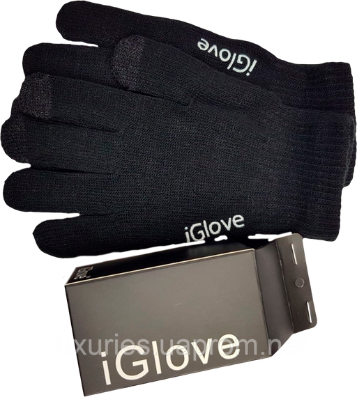Мужской флисовые перчатки iGlove черный, Мужские перчатки? сенсорные перчатки | Зображення 4