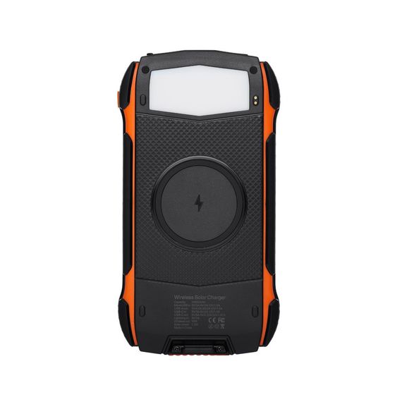 УМБ PowerBank із сонячною панеллю, повербанк КВАНТ SC26/3 20000mAh + 3 panels | Зображення 1