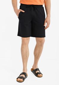 Шорти чоловічі однотонні чорний, XL