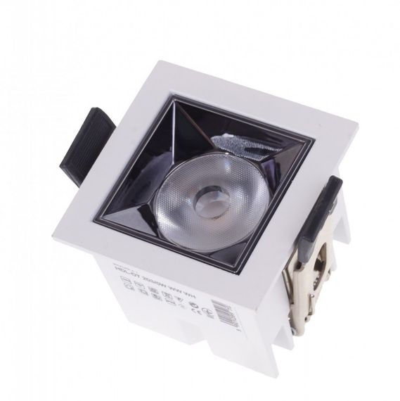 Светильник точечный LED HDL-DT 203/5W WW WH | Зображення 7