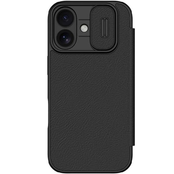 Шкіряний чохол-книжка Nillkin Qin Pro Camshield для Apple iPhone 17 (6.3") Black | Зображення 2