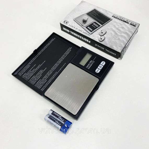 Ваги компактні золото 1000г, Ювелірні ваги для точного вимірювання Цифрові електронні ювелірні IX-84 | Зображення 2