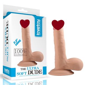 Фалоімітатор-реалістік на присосці SOFT DUDE (18 см) Sex Aura