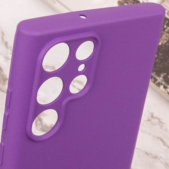 Чохол Silicone Cover Lakshmi Full Camera (AA) для Samsung Galaxy S25 Ultra Фіолетовий / Purple | Зображення 5