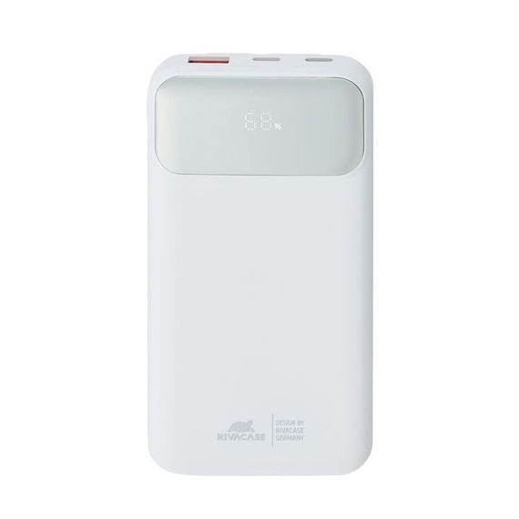 Портативний зарядний пристрій Rivacase, 10000 mA, RIVAPOWER VA2211 (White) | Зображення 1