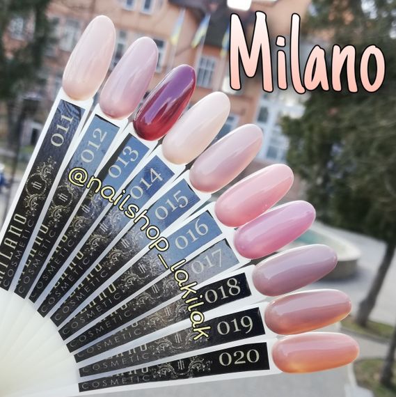 Гель-лак Milano 017 8мл | Зображення 4