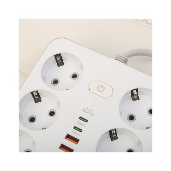 Мережевий фільтр живлення XoKo XK-SP-6-4-2-WH | Зображення 3