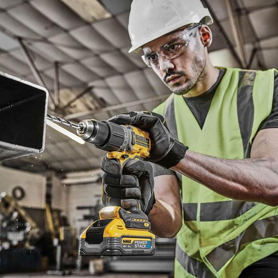 Дрель-шуруповёрт аккумуляторная бесщёточная ударная 90 Нм DeWALT DCD805H2T | Зображення 8