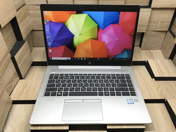 Ультрабук Б-клас HP EliteBook 840 G5 / 14" (1920x1080) IPS / Intel Core i5-8350U (4 (8) ядра по 1.7 - 3.6 GHz) / 8 GB DDR4 / 256 GB SSD M.2 / Intel UHD Graphics 620 / WebCam / Fingerprint / USB 3.1 / HDMI б/в | Зображення 1