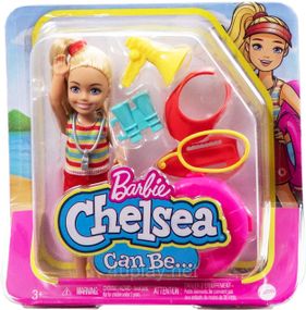 Ігровий набір Barbie Chelsea Lifeguard Лялька Челсі Рятувальник на воді
