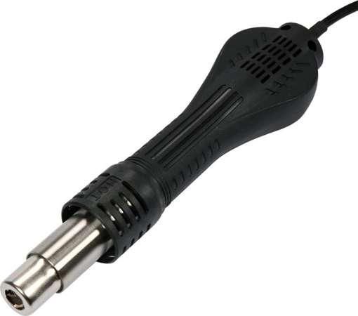 Паяльна станція + фен мережеві YATO; Р= 75Вт, t°= 200-480°С, жало 900М, фен t°= 100-480°С 750В  YT-82458 | Зображення 3