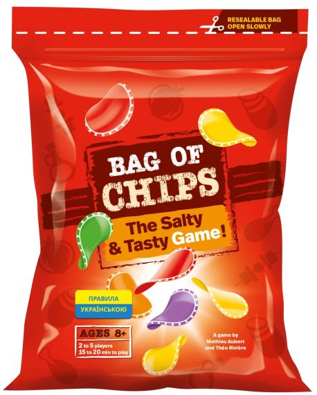Настольная игра Пачка чипсов (Bag of Chips) укр.
